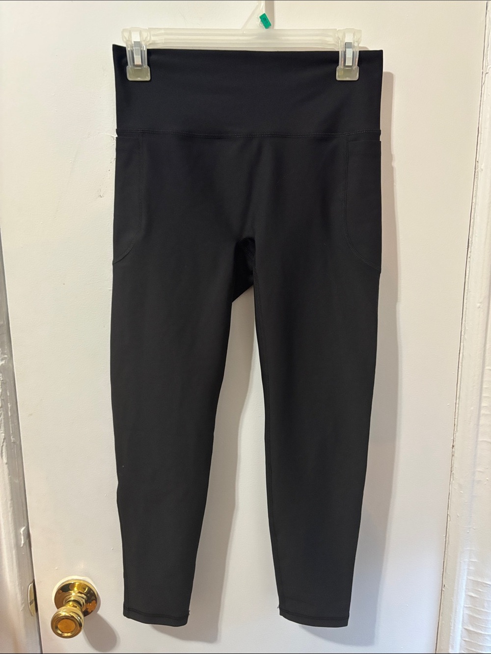 Black High-Rise Active Leggings